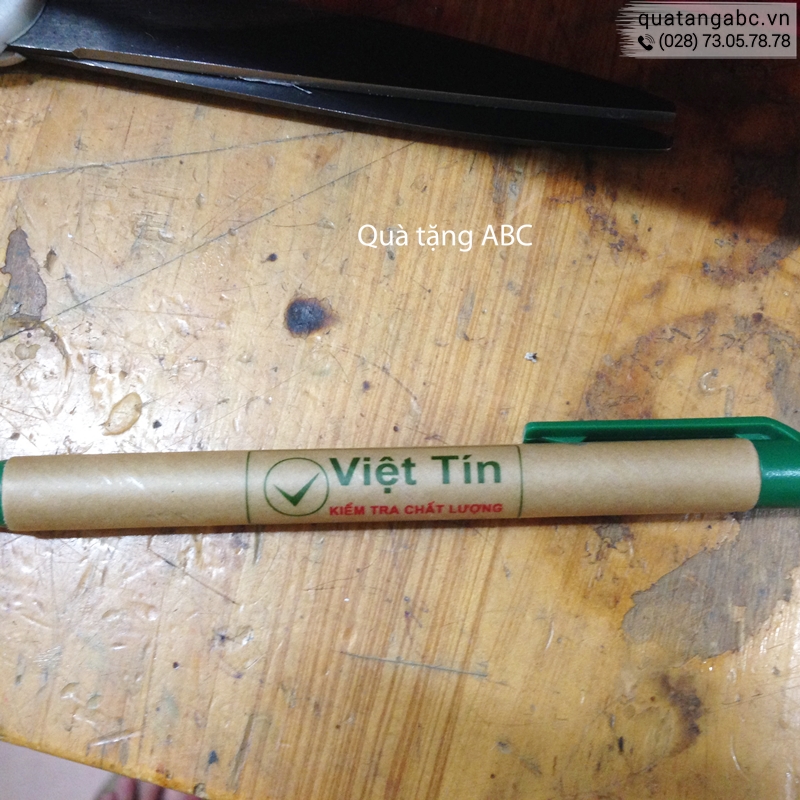 INLOGO in bút bi cho Trung tâm Việt Tín
